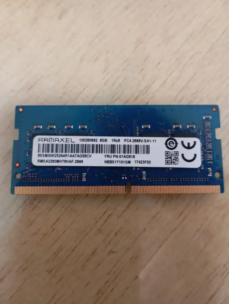 Ram Laptop Ramaxel DDR4 8Gb