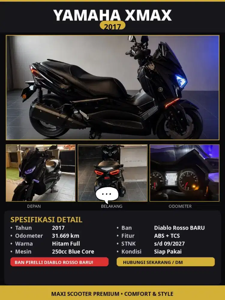 XMAX 250 cc 2017