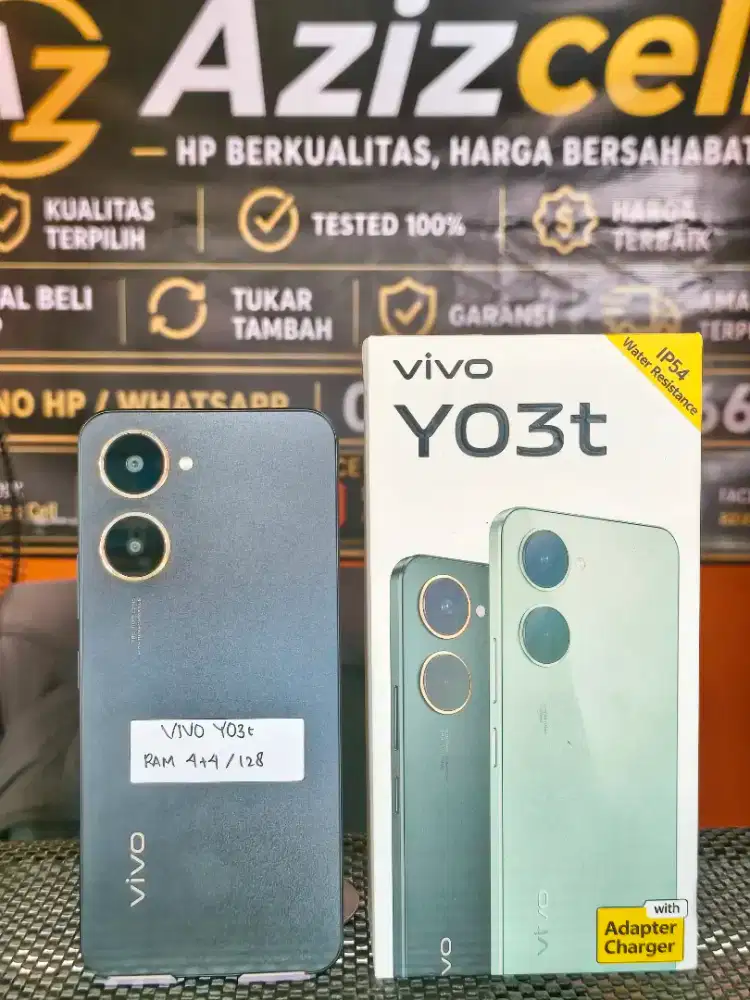 VIVO Y03t RAM 4+4/128