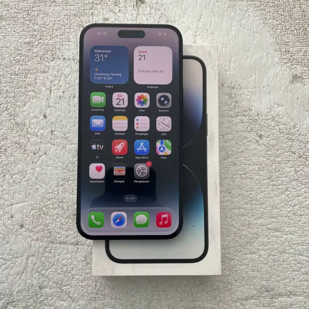 iPhone 14 Pro Max iBox PA/A Warna Space Black 256GB