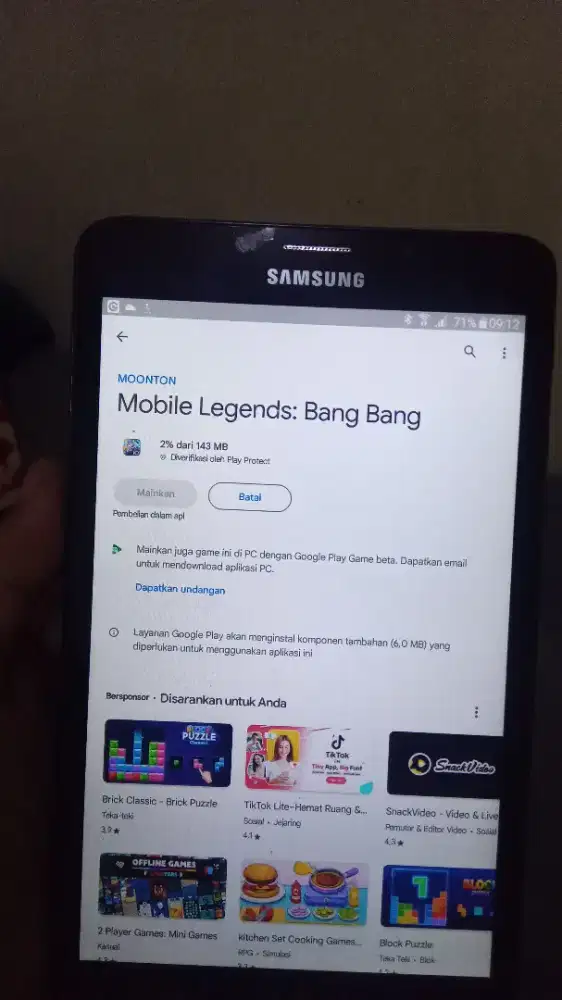 Samsung Tab A6 2016 3/64