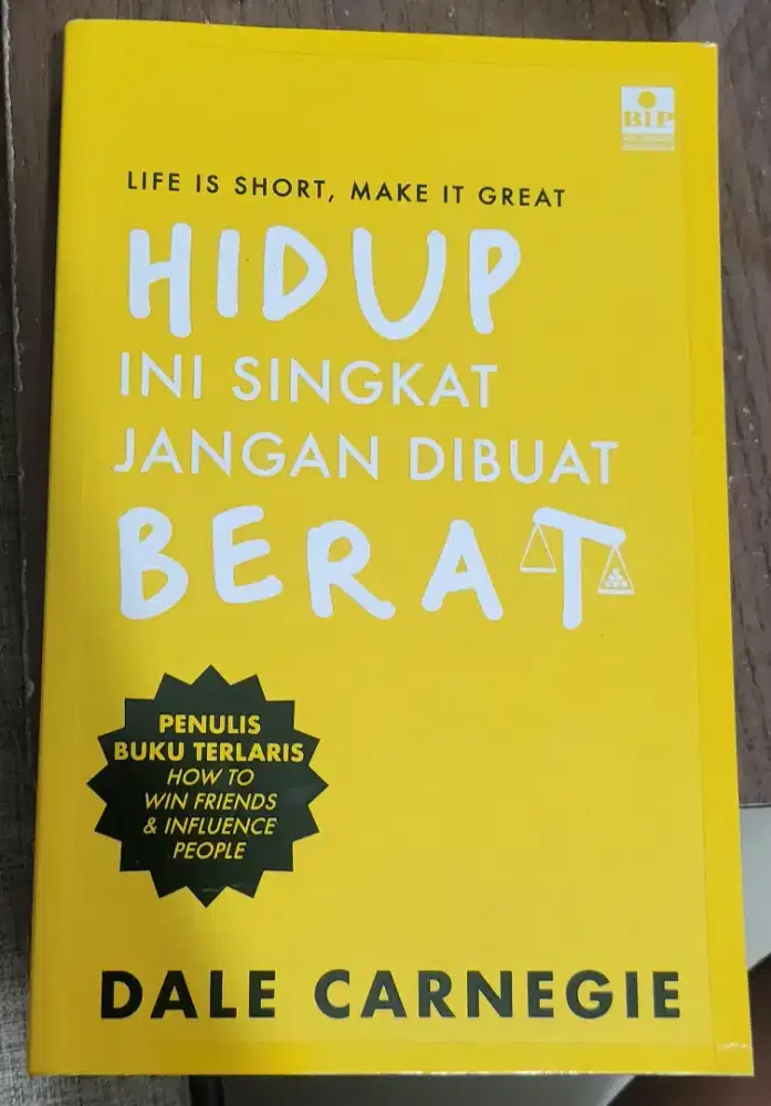 Buku Motivasi Dale Carnegie