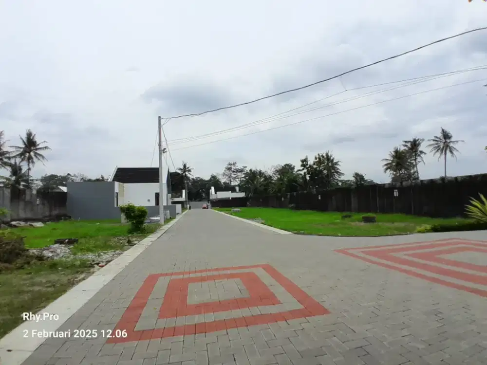 Jual Tanah Kavling Dalam Cluster Perumahan Spot Ekonomi Jogja Utara 5 Menit Kampus UPN