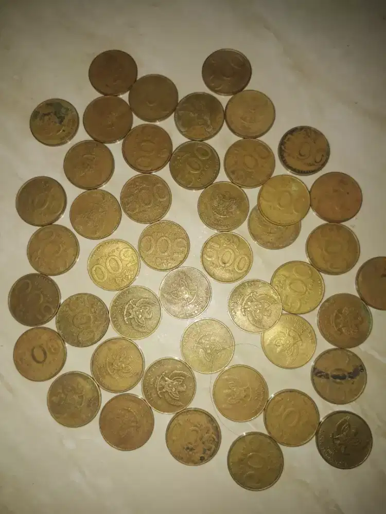 UANG KOIN 500 JADUL KOLEKSI