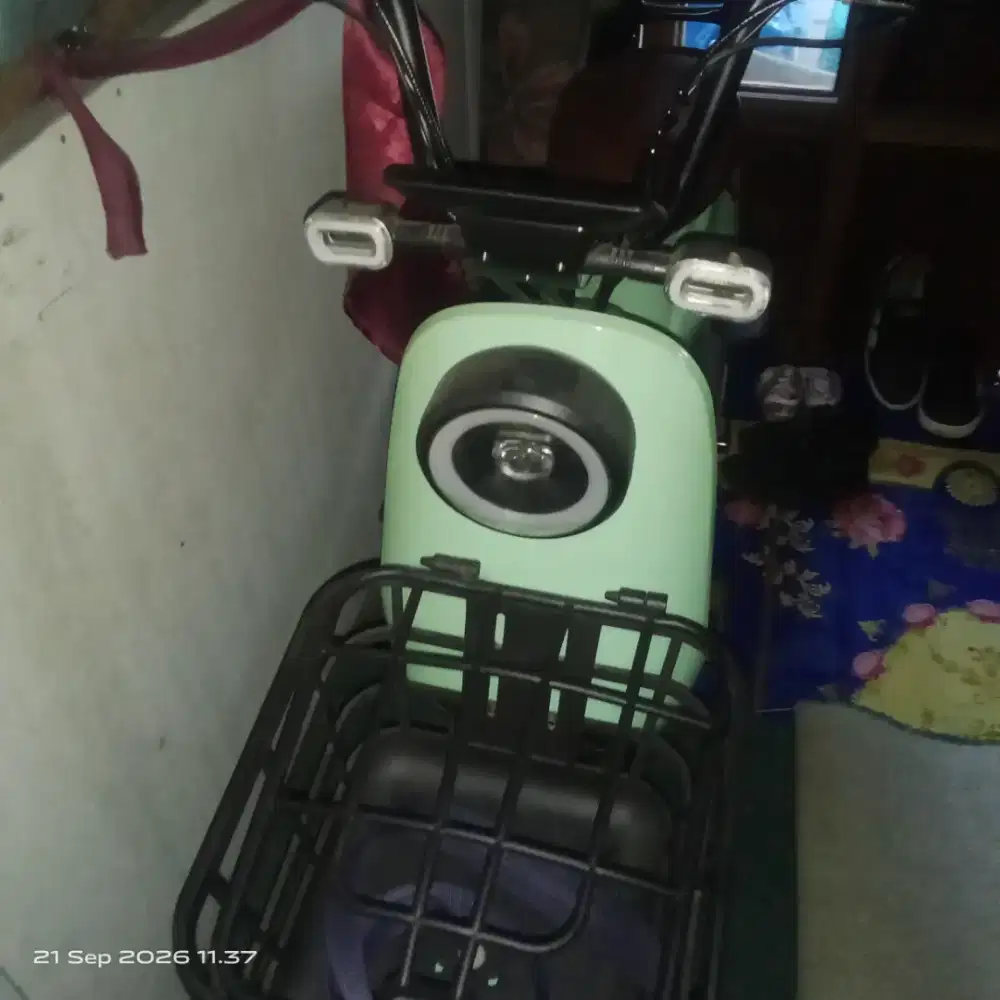 Di jual sepeda listrik merk rapid plus