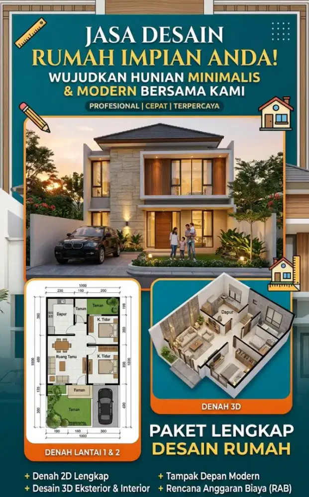 JASA DESAIN RUMAH & RAB