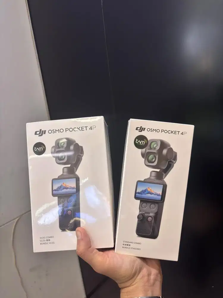 DJI OSMO POCKET 4 PRO STANDARD COMBO DAN VLOG COMBO