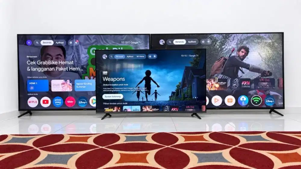smart tv 43 dan 55