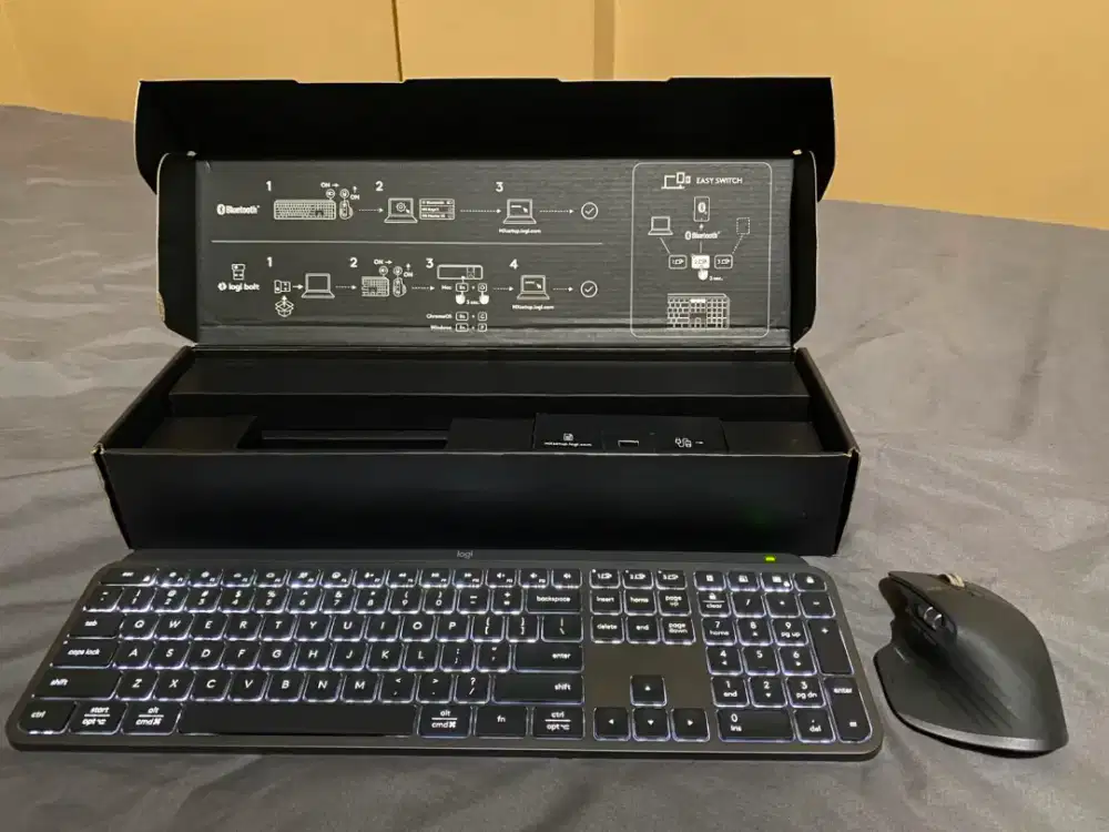 Logitech MX Keys S Combo - MX Keys S + MX Master 3S