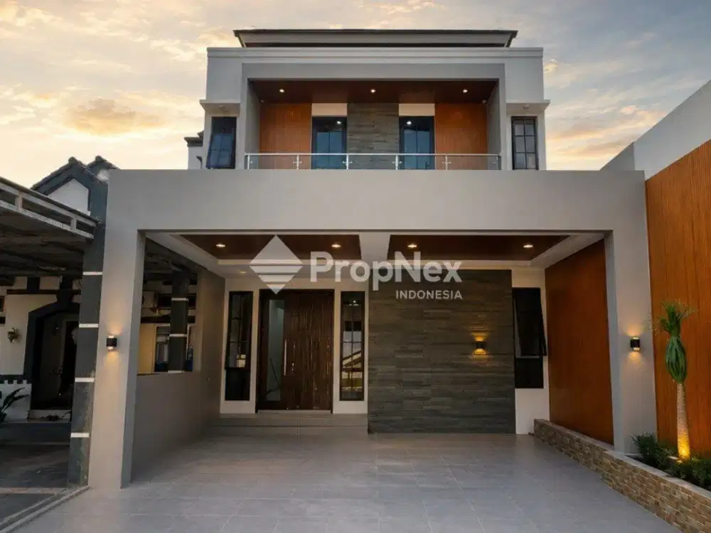 BEVERLY PARK Rumah 2 Lantai Semi Furnished