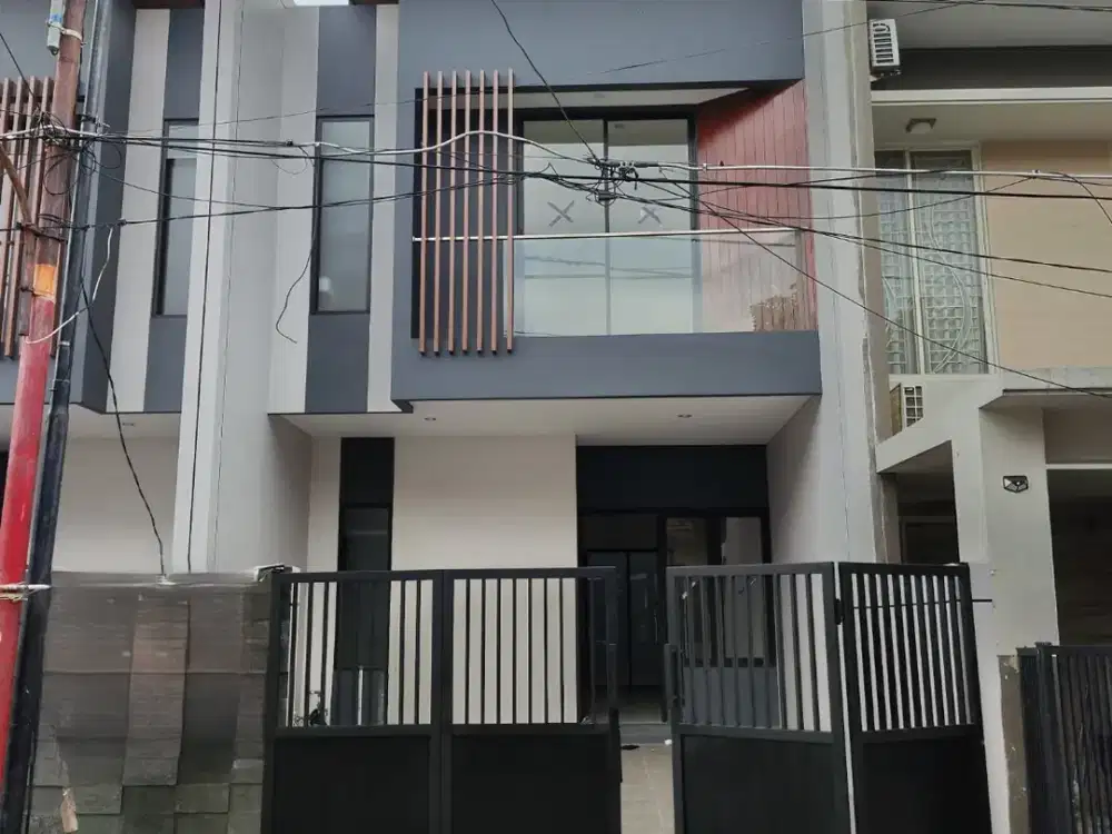 Rumah Modern Baru Gress Lokasi Mulyosari Mulyorejo Surabaya Timur