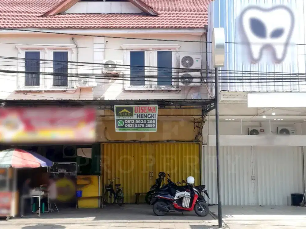 Sewa Murah Ruko Bagus Siap Pakai Lokasi Strategis