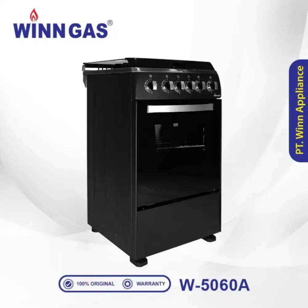 Kompor winn gas freestanding 4 tungku + oven