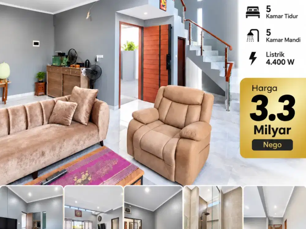 Jual Rumah Full Furnish Area Solo Baru, Dekat The Park Mall, Pakuwon Mall