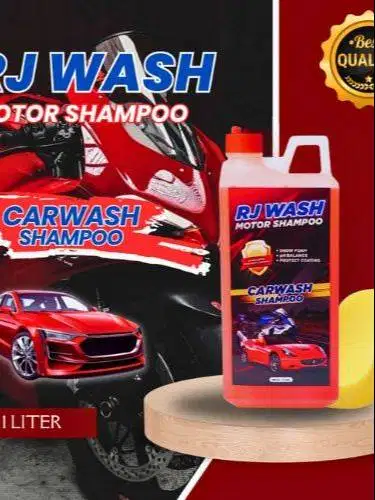 RJ Wash Shampo Motor 1 Liter