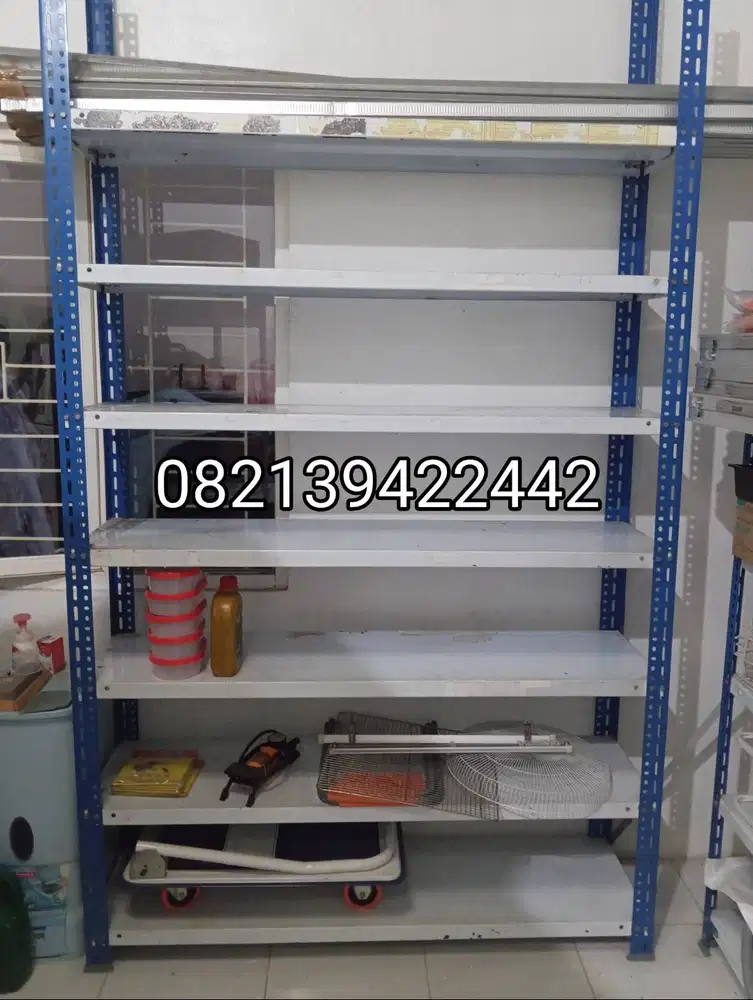 Jual rak besi siku dan rombong aluminium