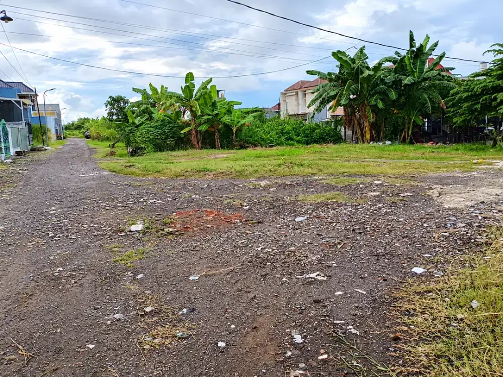 Dijual 2 Bidang Tanah Kavling di Wonorejo Selatan Surabaya Timur Posisi Depan Belakang Murah