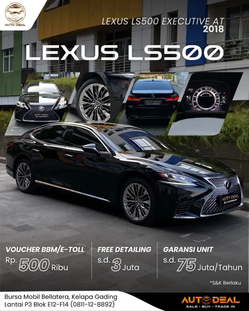 Lexus LS500 Executive AT 2018