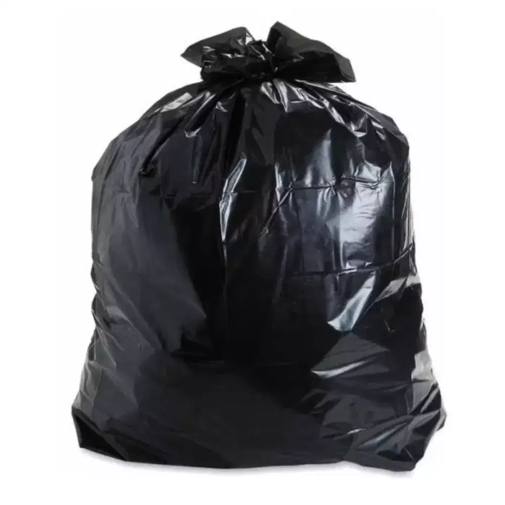 Plastik Sampah Hitam & Hijau Mix 50 x 60 cm 400g