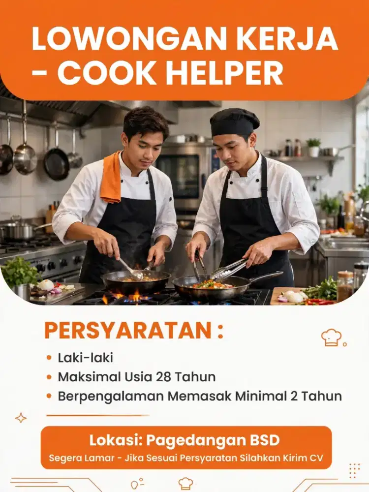 Dibutuhkan segera