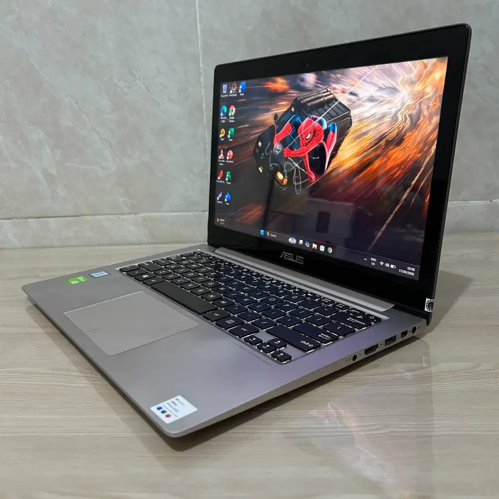 Asus Zenbook Touchscreen Slim Intel Core i7 SSD Dual VGA Nvidia
