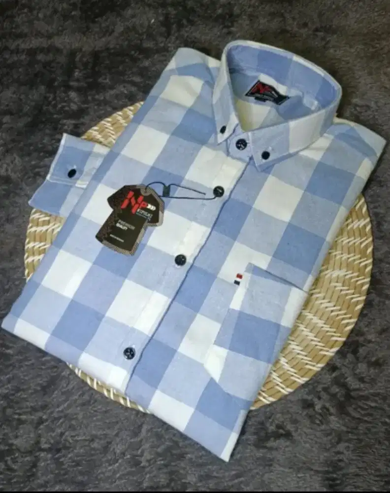 Kemeja Flannel Premium Kotak-kotak
