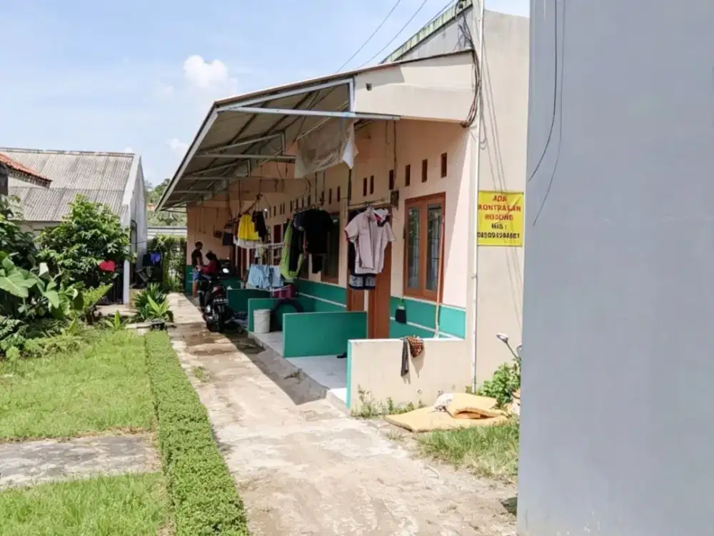 DIJUAL CEPAT KONTRAKAN PRODUKTIF sebelah Perumahan Serpong Park, BSD Tangerang Selatan