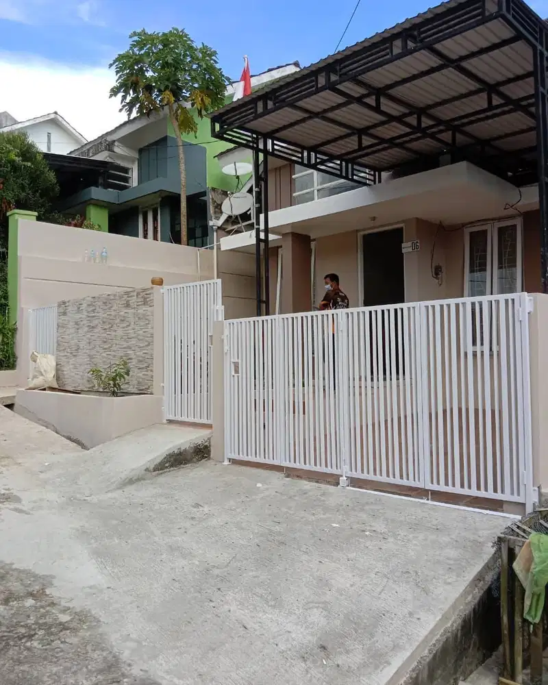 Pagar rumah model minimalis