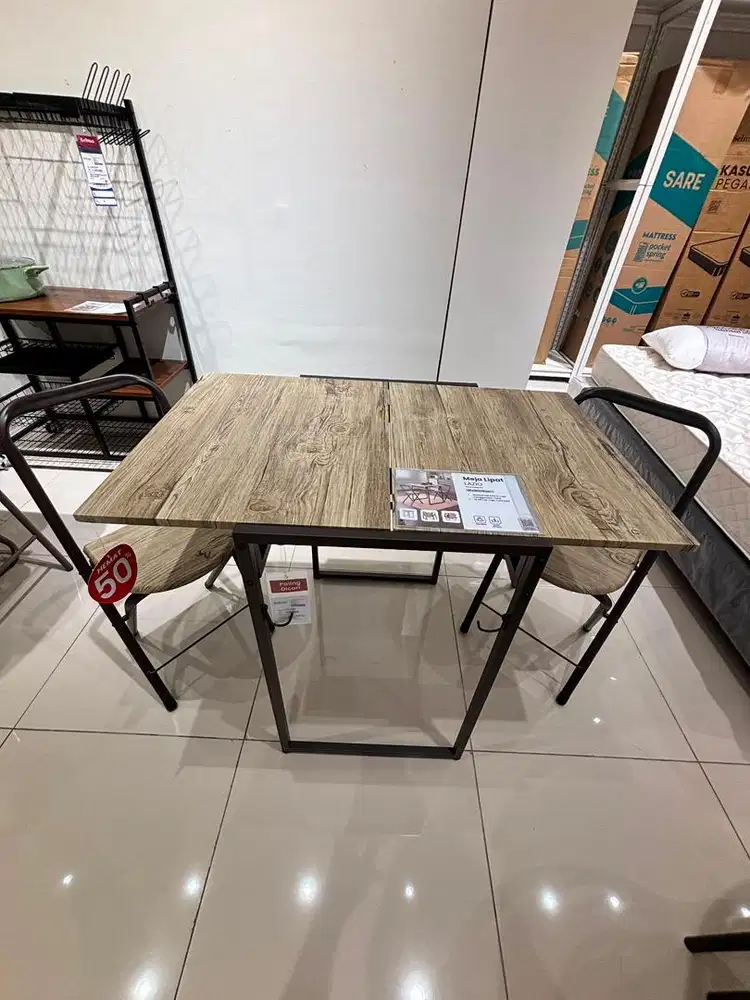 Set Meja Lipat Multifungsi