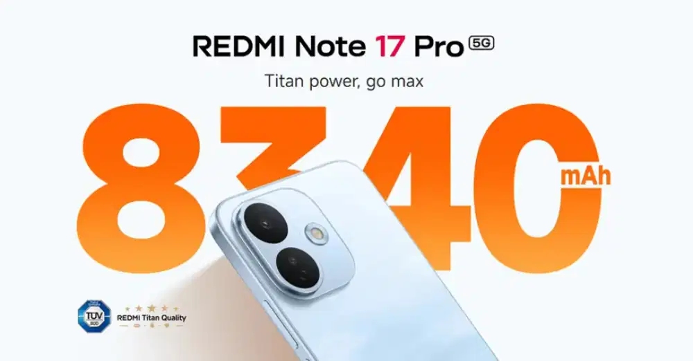CICILAN HOME CREDIT BUNGA 0% - XIAOMI REDMI NOTE 17 PRO
