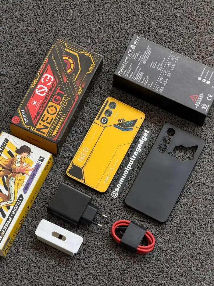 Nubia NEO 3 GT 256gb Fullset Resmi
