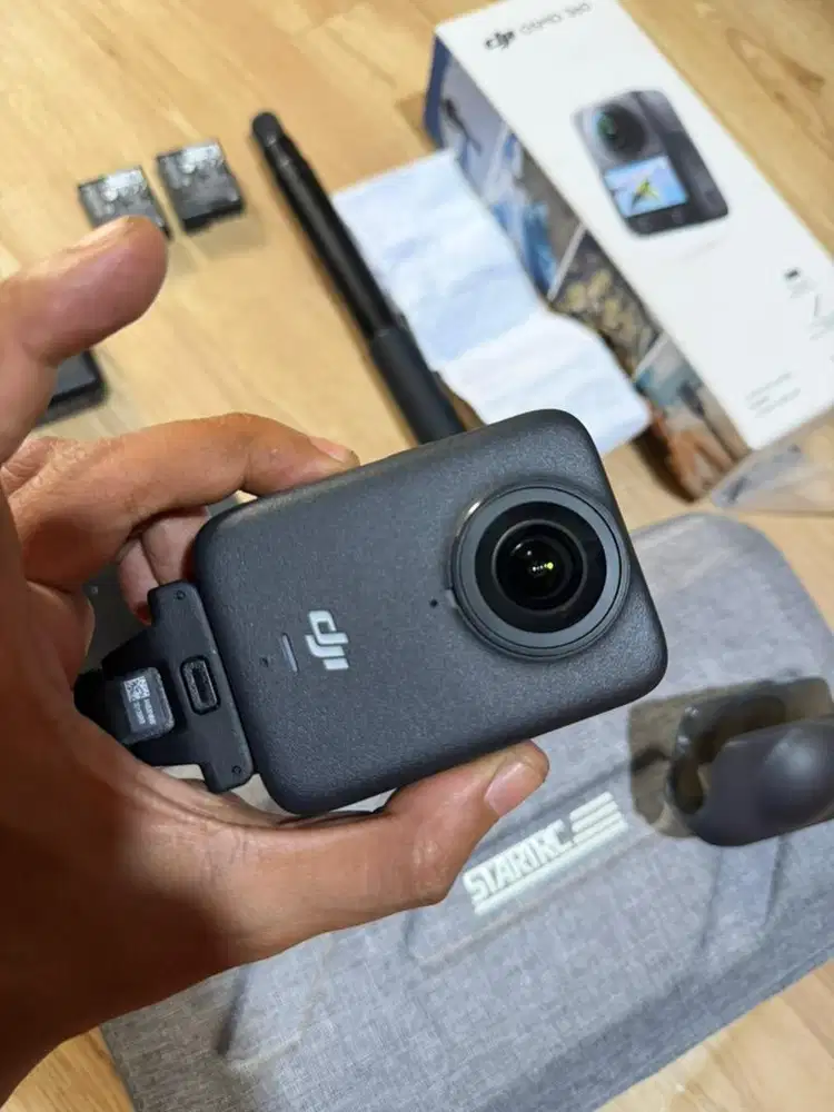 Dji Osmo 360 adventure combo mulus seperti baru