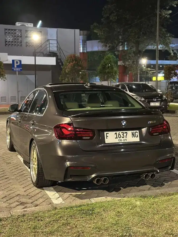 BMW F30 Matic 2014 full modif M3 looks part ori tersimpan