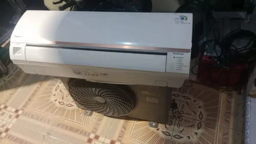 Jual ac panasonic 1 pk pk R32 lowwat 650watt kondisi 95% ori semua