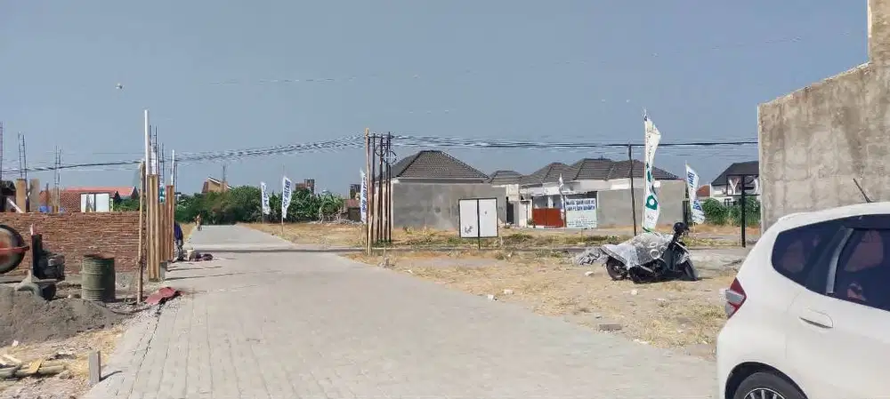 Hadap Timur & Barat, Di Jual Tanah Kavling di dalam Perumahan