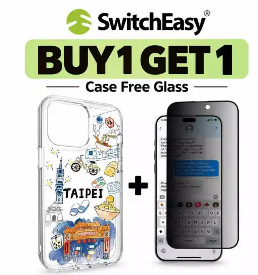 [BUY 1 GET 1] Case iPhone 15 Pro Max 15 Pro Switcheasy City Magsafe