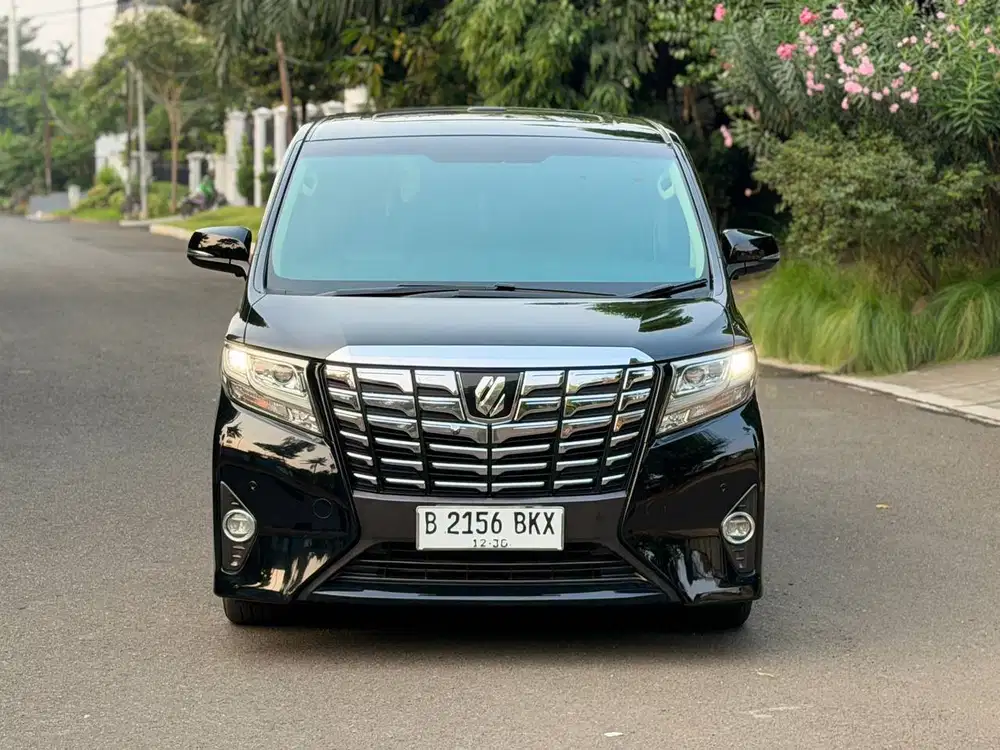 Toyota Alphard 2.5 ATPM 2016 Hitam