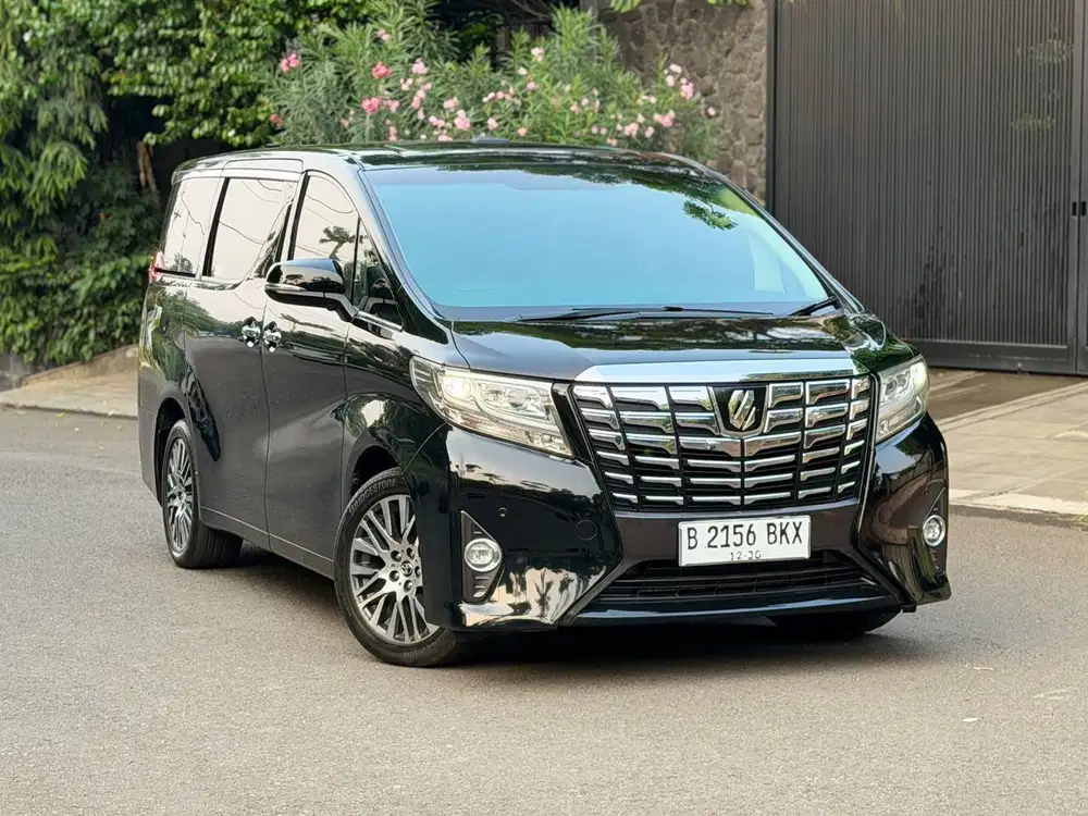Toyota Alphard 2.5 ATPM 2016 Hitam