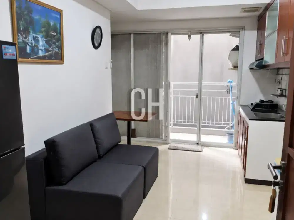 Dijual Apartemen 1 BR Furnish di Royal Mediterania Garden Podomoro City