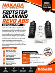 Footstep Belakang Honda Revo Merk Nakaba
