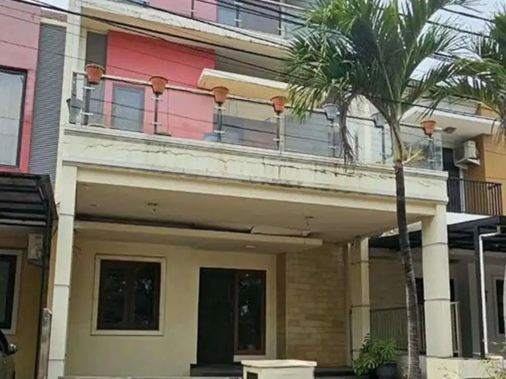 Rumah 4 Lantai Bebas Banjir di Cluster Harmoni Harapan Indah