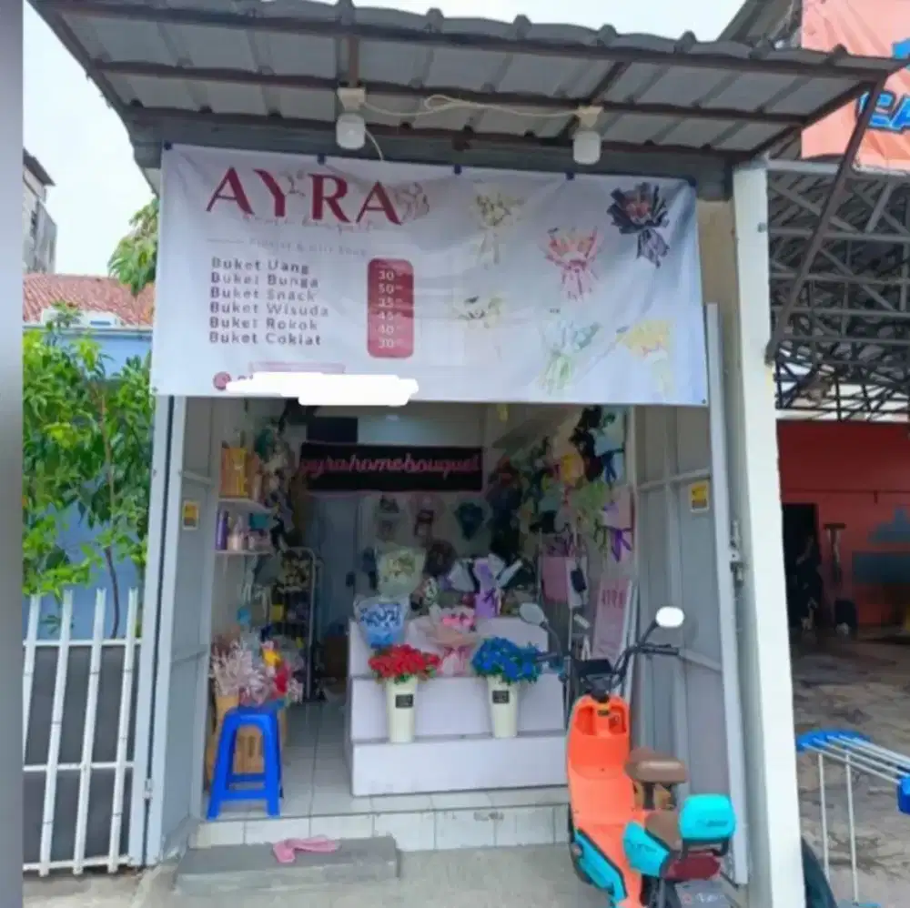 DI BUTUHKAN SECEPATNYA KARYAWAN UNTUK JAGA TOKO BUKET BUNGA