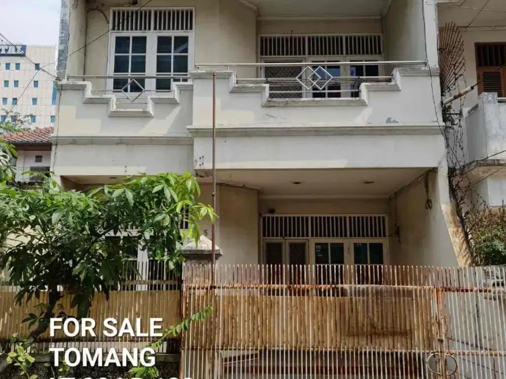 Di Jual rumah tomang Gelong Baru Barat Jakarta Barat sebarang mall taman anggrek Jual Rumah Gelong Baru Barat Jakarta Barat