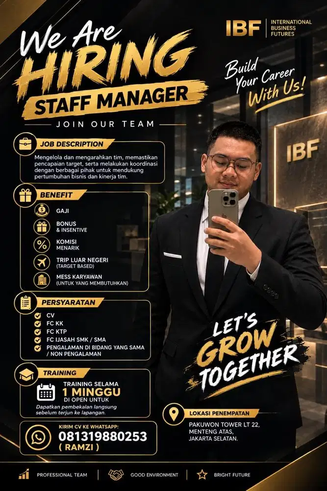 LOWONGAN PEKERJAAN JAKARTA SELATAN