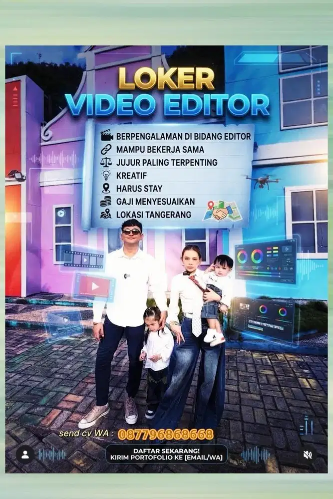 lowongan kerja kameramen editor