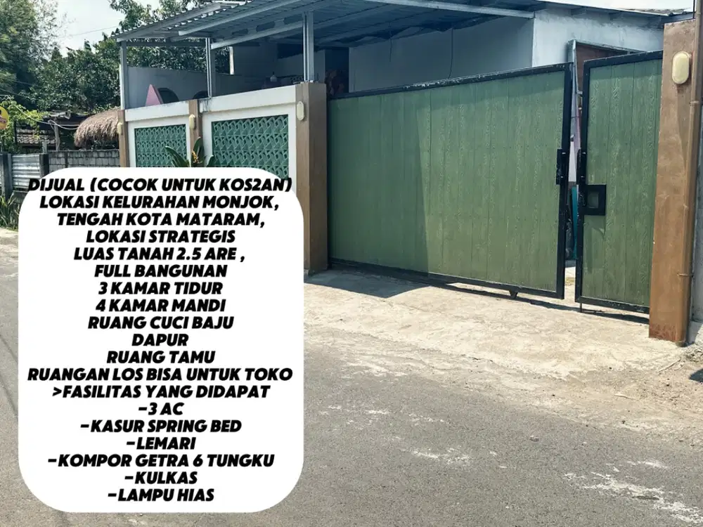 Rumah murah ditengah kota mataram
