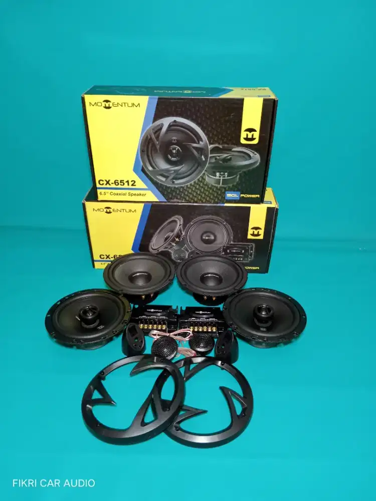 Ples Pasang Speaker Split MOMENTUM CX-62G & Speaker Coaksial MOMENTUM