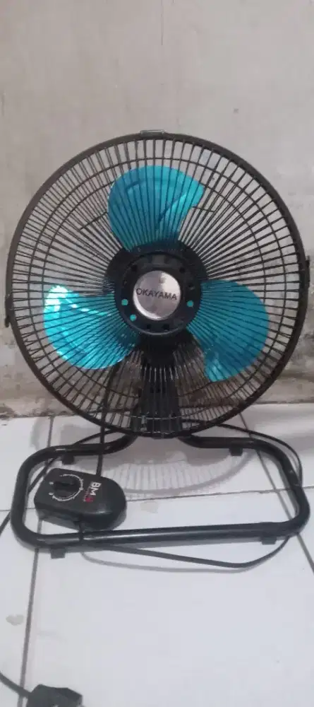 Kipas angin besi OKAYAMA ( kecil )