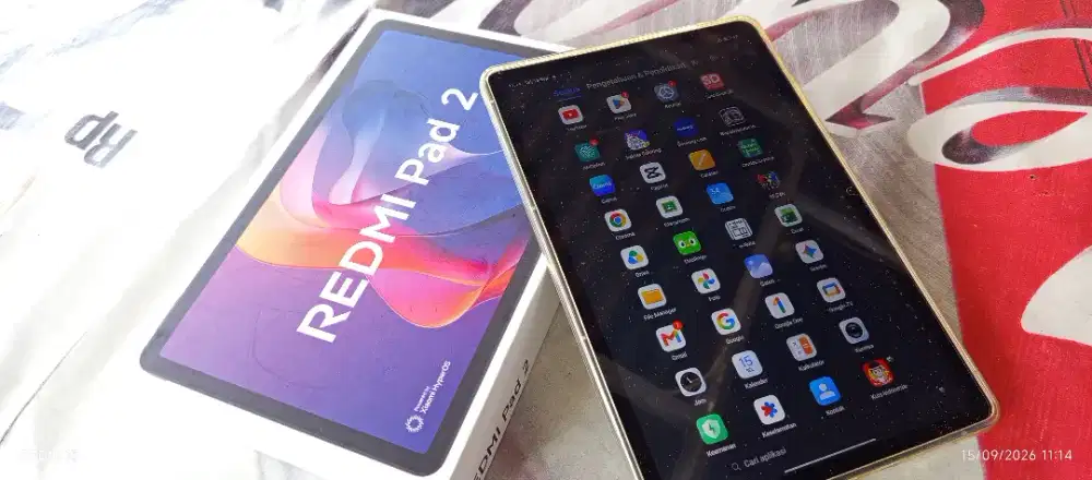 Tablet redmi pad 2 mulus/tablet murah