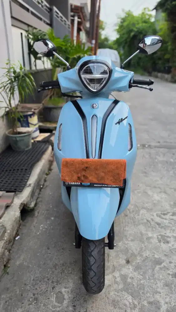 Yamaha Grand Filano 125 Dull Blue 2023 Pajak On Surat lengkap Low Km